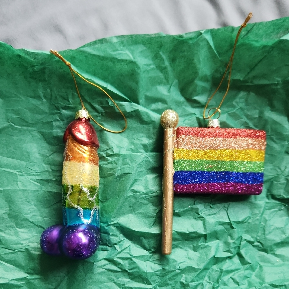 Pride Christmas Ornaments